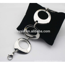 316L stainless steel silver big chain link bracelets